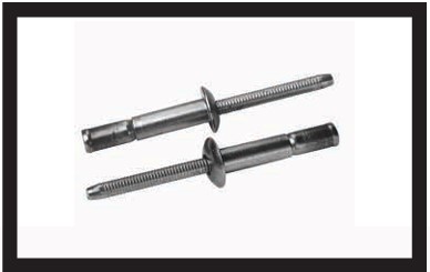 Monobolt Structural Rivets – Heavy Duty Blind Rivets for Metal Building and Cladding – Aluminum/Steel/SS, 4.8-7.8mm Diameter, High Shear Strength, Structural Grade with Large Flange for Load Bearing Joints